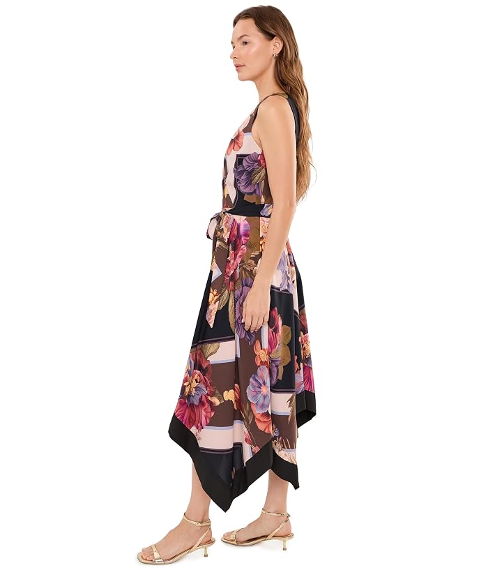 Adrianna Papell Printed Handkercheif Dress - Image 3