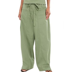 Free People Fisherman Drawcord Pull-On Pants