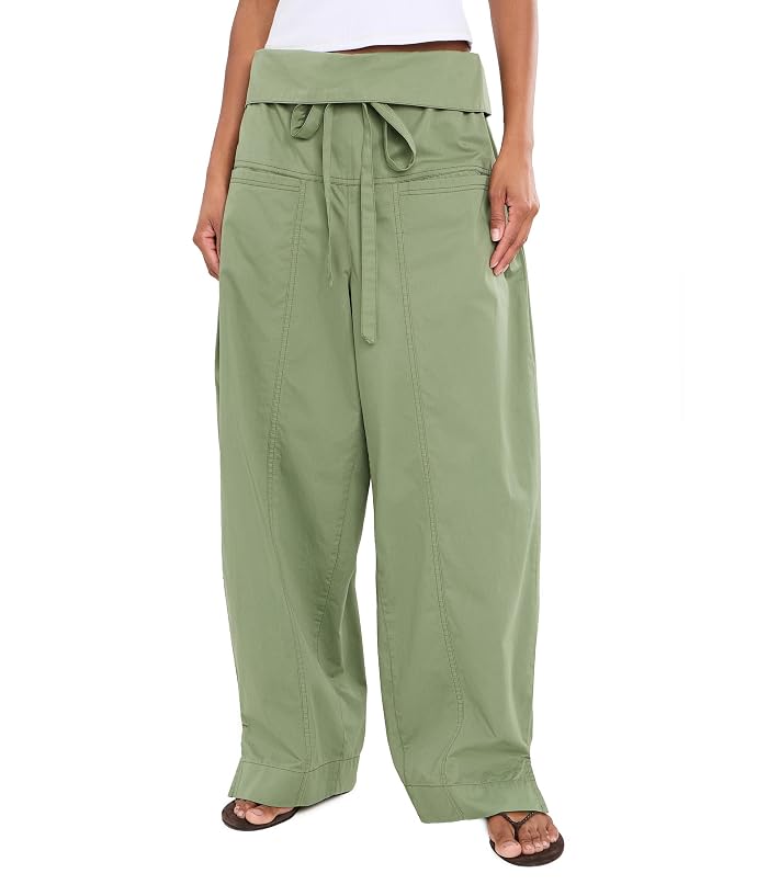 Free People Fisherman Drawcord Pull-On Pants