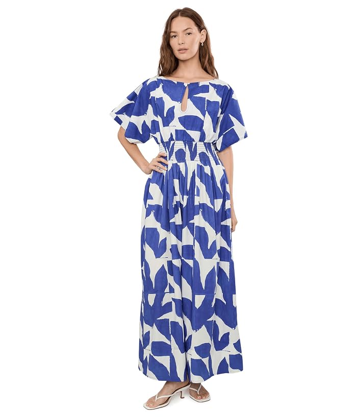 Faherty Coastal Poplin Elia Dress - Image 2