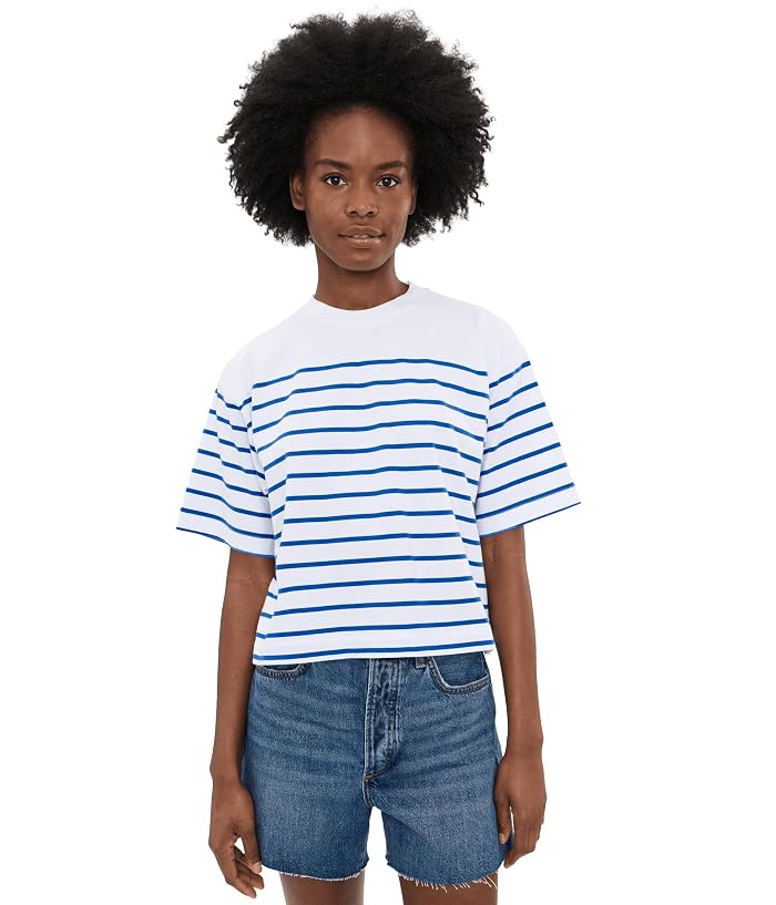 Madewell Boxy Tee Stripe