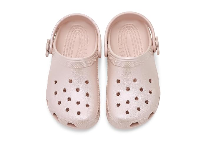Crocs Kids Classic Pearl Shine Clogs (Little Kid/Big Kid) - Image 2
