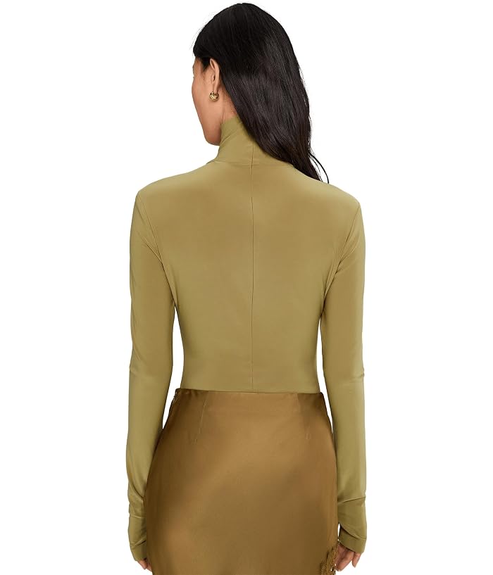 Norma Kamali Long Sleeve Turtle Bodysuit - Image 4