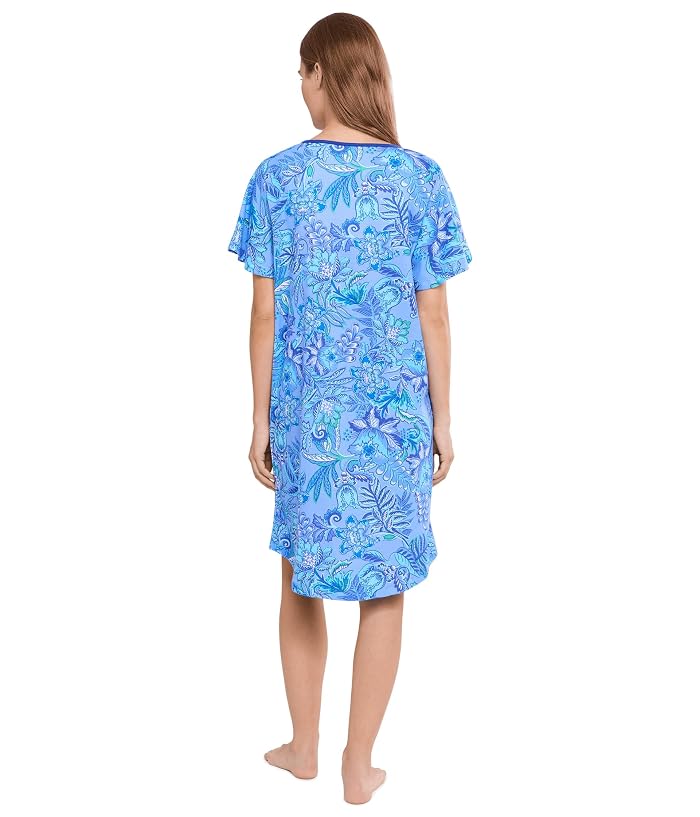 Karen Neuburger Flutter Sleeve Sleepdress - Image 4