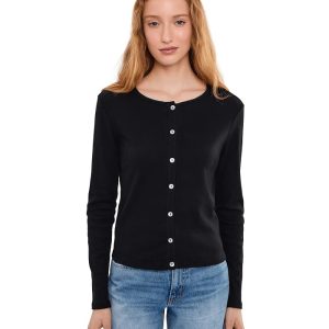 Michael Stars Mackenzie Crew Neck Cardigan