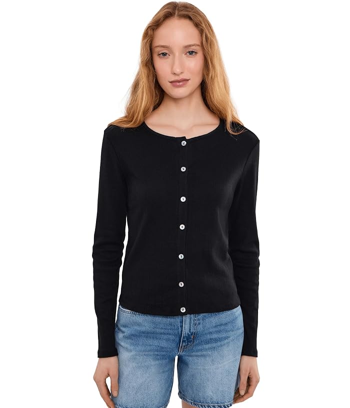 Michael Stars Mackenzie Crew Neck Cardigan