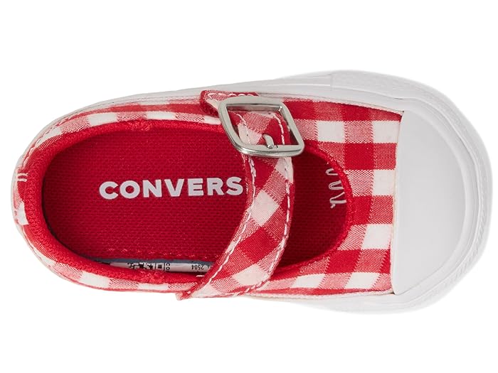 Converse Kids Chuck Taylor All Star Dainty Mary Jane Checkered Easy On (Infant/Toddler) - Image 2
