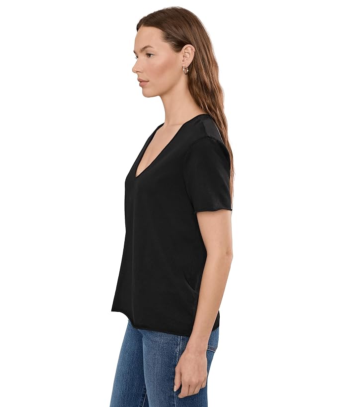 Michael Stars Vera Raw Hem Tee - Image 3