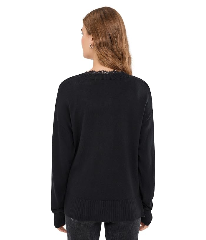 Splendid Georgie Lace Trim Cardi - Image 4
