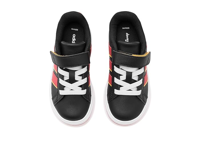 adidas Kids Disney Grand Court Elastic Lace & Strap (Little Kid/Big Kid) - Image 2