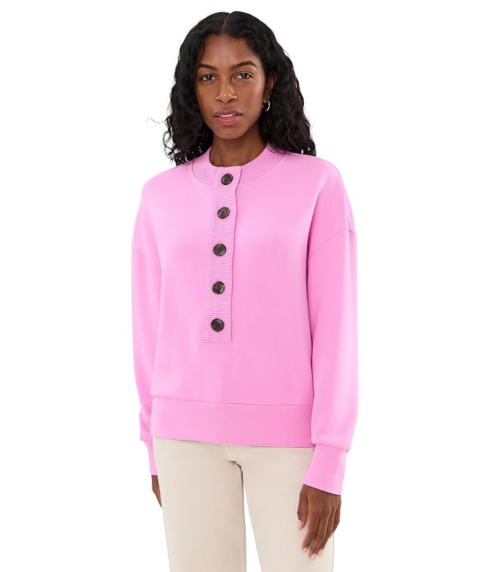 Varley Reena Button Front Sweat