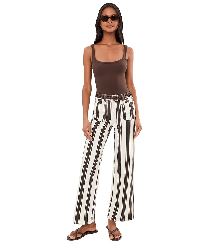 Madewell The Emmy Wide Leg Pants - Stripe - Image 2