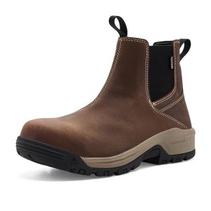 KEEN Utility Evanston Chelsea Waterproof Work Boots (Carbon Toe)