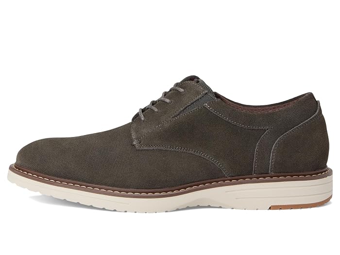 Nunn Bush Griff Plain Toe Oxford Lightweight and Comfortable for all Occasions Suede Lace-Up - Image 4