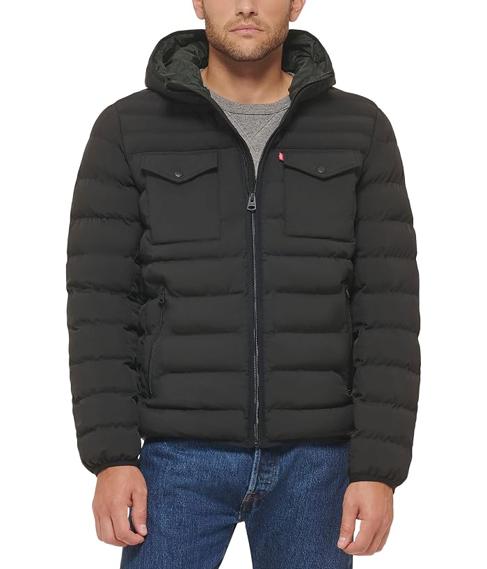 Levi's® Stretch Two-Pocket Quilted Jacket