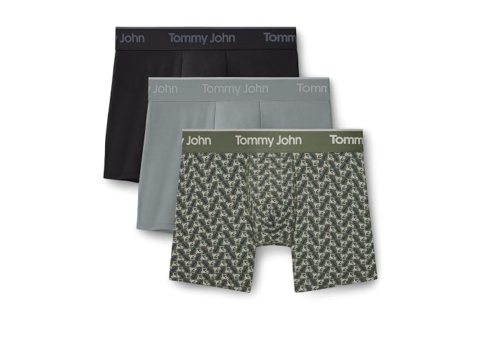 Tommy John Second Skin Modal 6" Boxer Brief 3-Pack