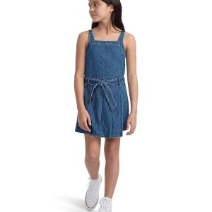 abercrombie kids Pleated Skort Dress (Big Kid)