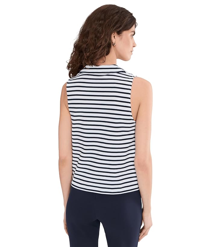 Lilla P Sleeveless Collared Top - Image 4