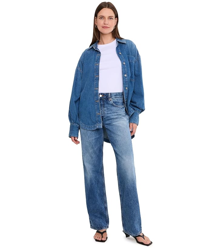 AG Jeans Billie Relaxed Straight in American Riviera - Image 2