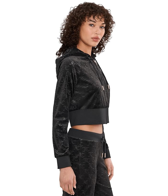 Juicy Couture Corset Zip Front Hoodie - Image 3