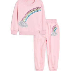 Lola and The Boys Rainbow Dreams Joggers Set (Toddler/Little Kid/Big Kid)