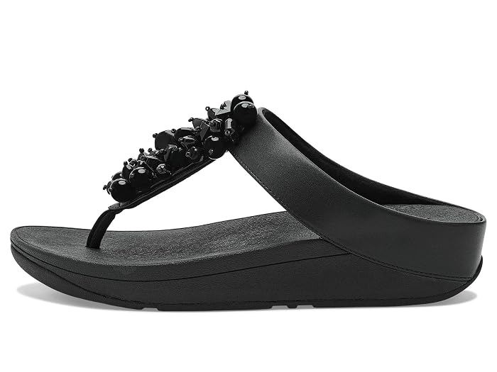 FitFlop Fino Bead-Cluster Toe-Post Sandals - Image 4