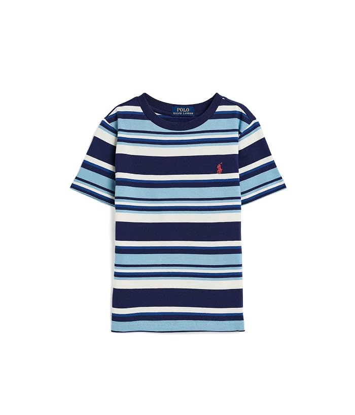 Polo Ralph Lauren Kids Striped Cotton Jersey Tee (Toddler/Little Kid) - Image 4