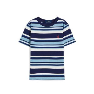 Polo Ralph Lauren Kids Striped Cotton Jersey Tee (Toddler/Little Kid)