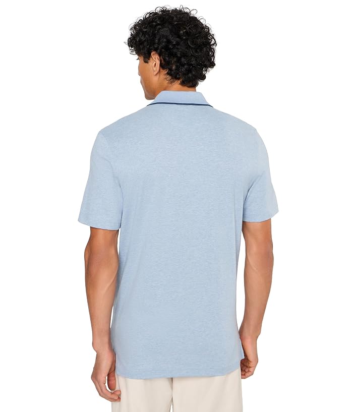 Faherty Short Sleeve Movement Pique Polo - Image 4