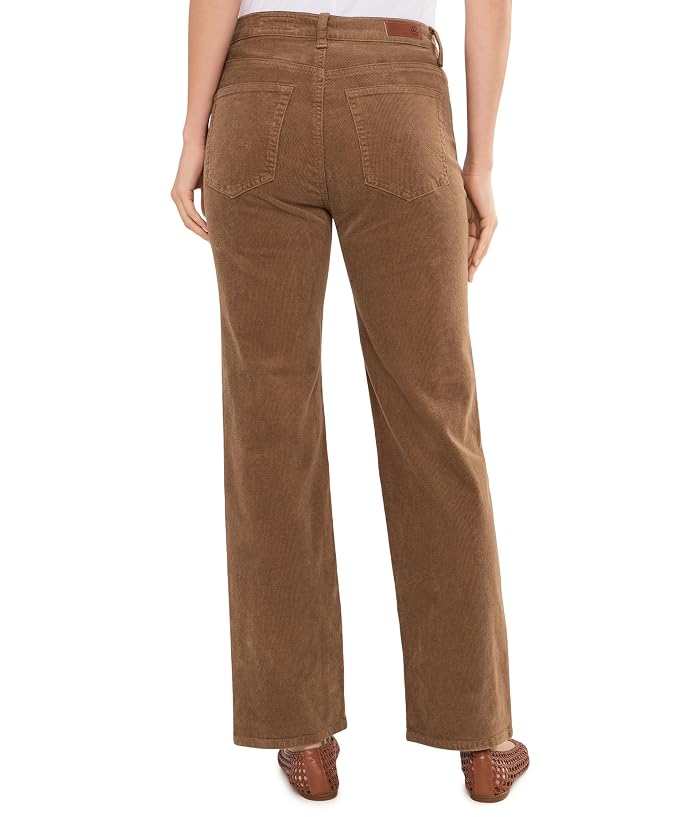 AG Jeans Brinley Mid-Rise Straight Corduroy Pants - Image 4