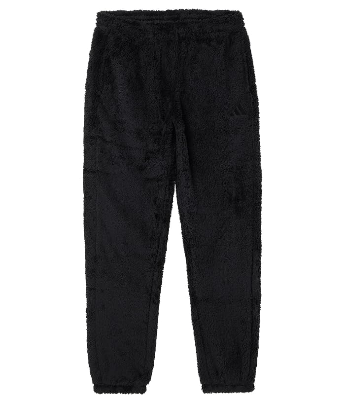 adidas Kids Cozy Furry Sherpa Joggers (Big Kid)