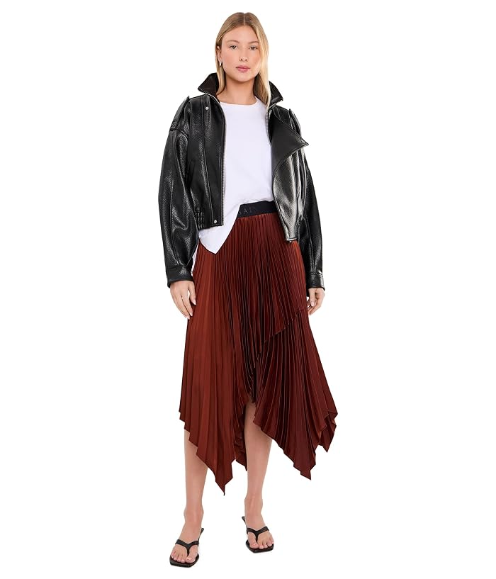 AllSaints Elisa Pleated Skirt - Image 2
