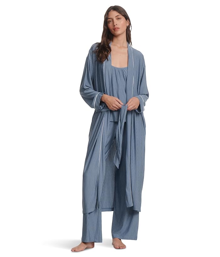 Eberjey Gisele Printed - The Tencel Modal Long Robe - Image 2