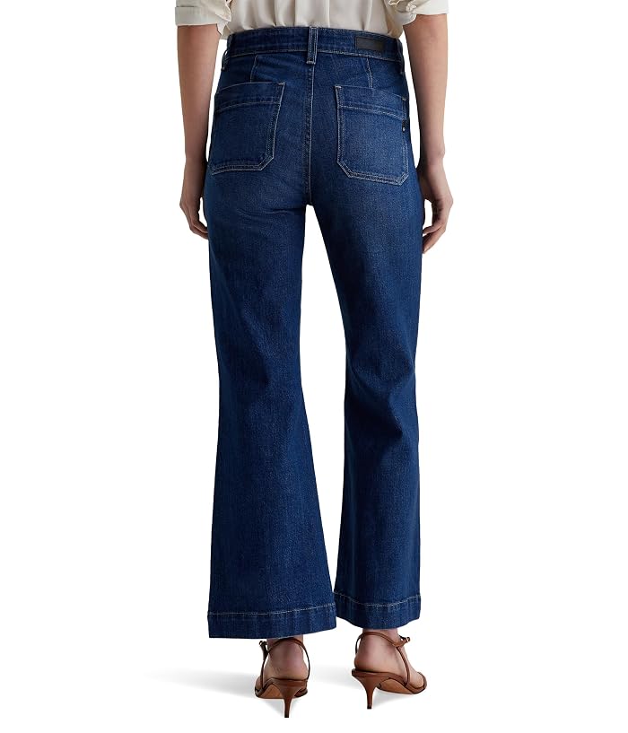 AG Jeans Bonnie Mid-Rise Relaxed Flare in Shallow - Image 3
