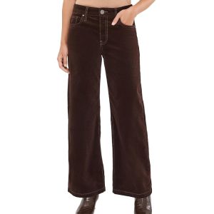 KUT from the Kloth Petite Jeans Corduroy High-Rise Wide Leg