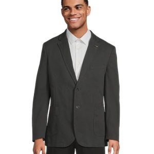 Johnston & Murphy Washed Cotton Blazer