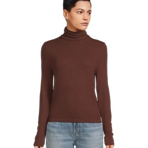 Michael Stars Tara Crop Turtleneck