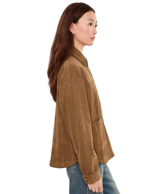 KUT from the Kloth Ellie Faux Suede Jacket - Image 3