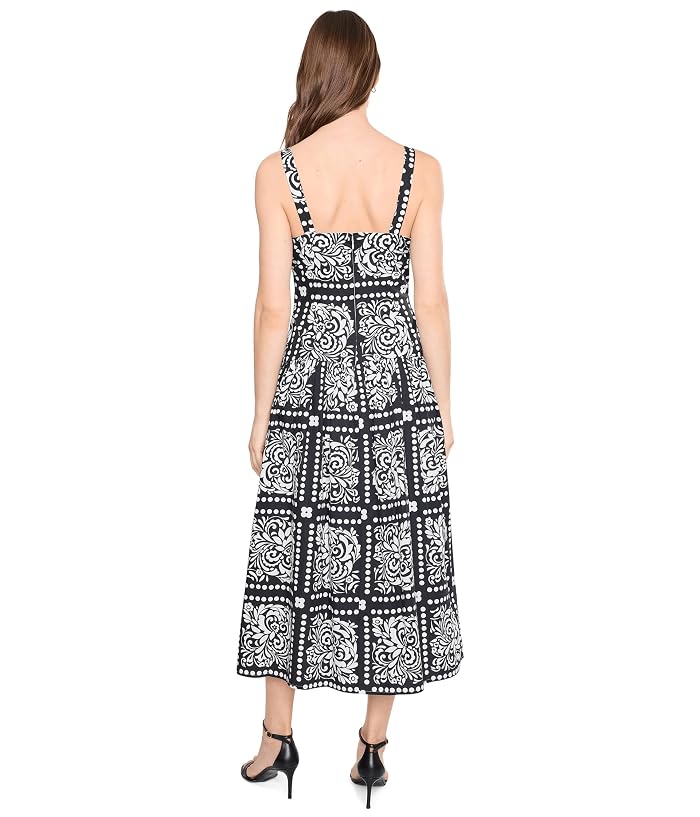 Adrianna Papell Drop Waist Midi Dress - Image 4