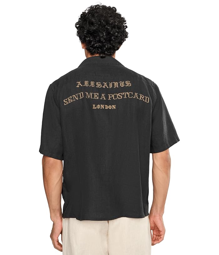 AllSaints Dunloe Short Sleeve Shirt - Image 4