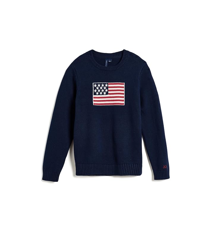 Janie and Jack Intarsia Flag Sweater (Infant/Toddler/Little Kid/Big Kid)