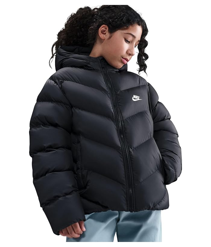 Nike Kids Sportswear All Day Play Therma-FIT Loose-Fit Puffer Jacket (Big Kid) - Image 4