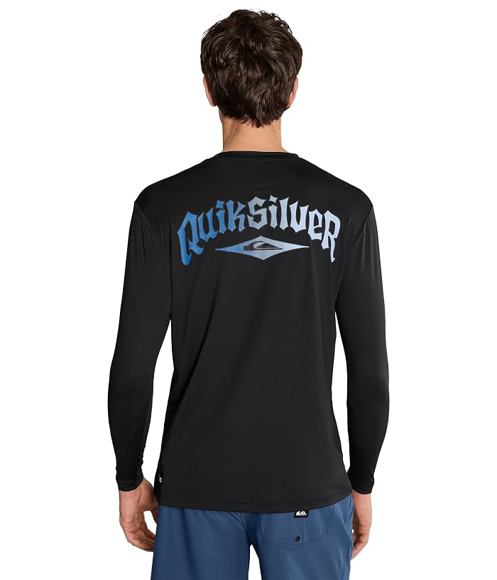 Quiksilver Everyday Graphic Long Sleeve Surf Tee - Image 4