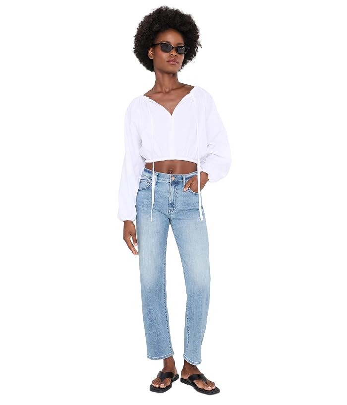 DAZE Rebel Mid-Rise Ankle Slim Straight in Real Deal - Image 2