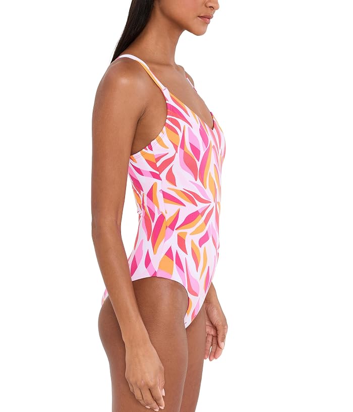 Nike Bay Leaves V-Neck One-Piece - Image 2