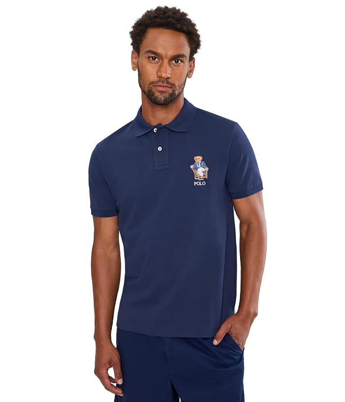 Polo Ralph Lauren Custom Slim Fit Polo Bear Polo Shirt