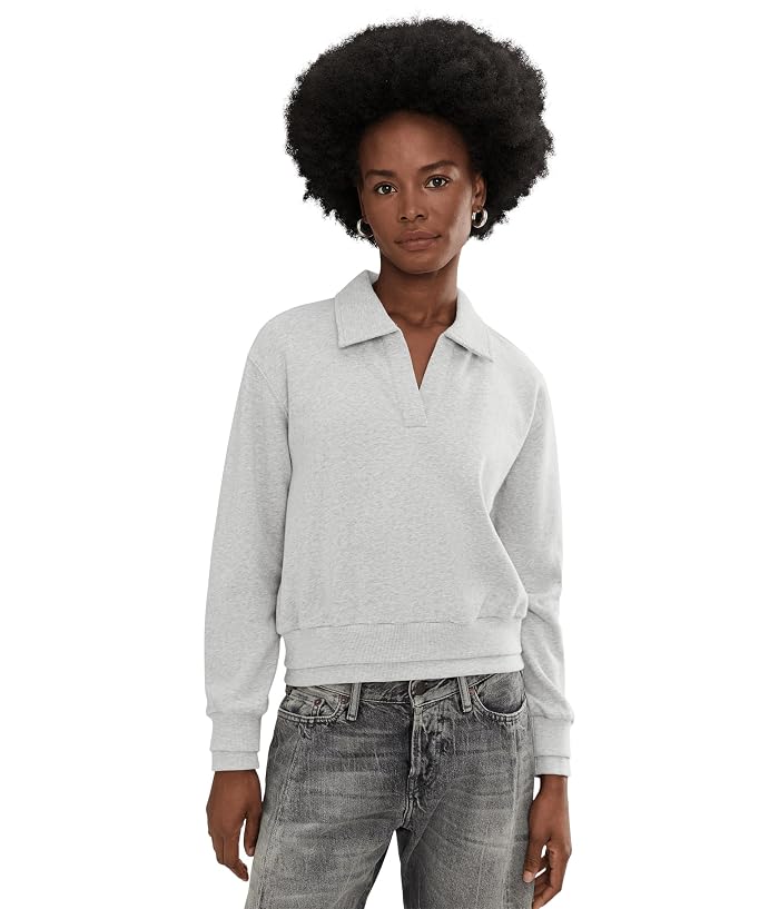 AG Jeans Carol Johnny Collar Sweatshirt
