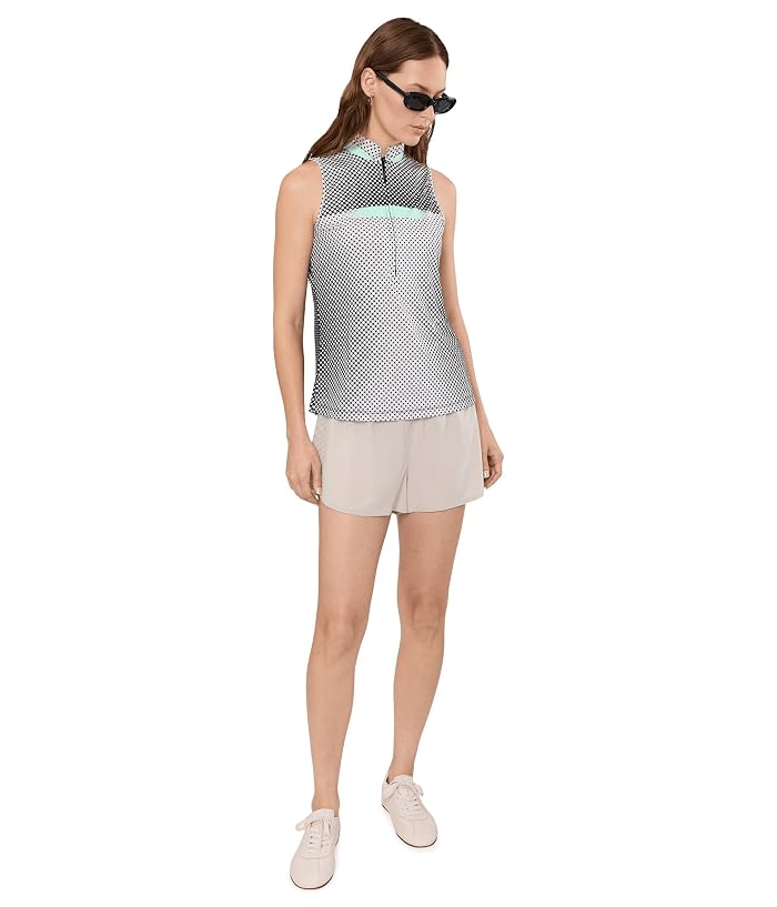 Jamie Sadock Optic Dot Print Sleeveless Top - Image 2