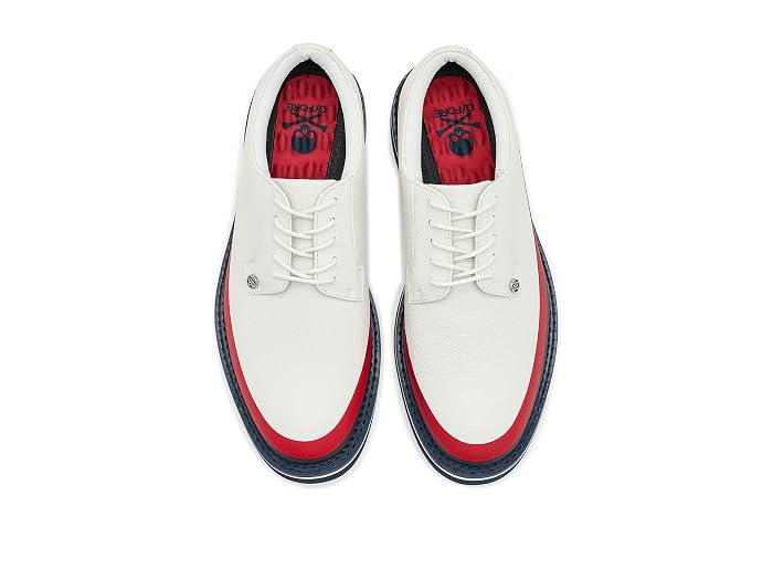 GFORE Gallivanter Tuxedo Stripe Leather Golf Shoes - Image 2