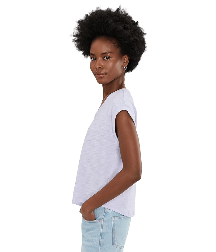 Lilla P Cuff Sleeve Boxy Top - Image 3